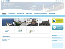 Tablet Screenshot of faro-lekeitio.com